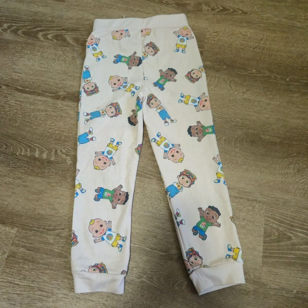 Cocomelon Toddler Boy Fleece Hoodie Joggers 2-Piece Matching Set Toddlers 5T
